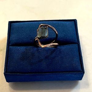 Copper & Agate Handmade Ring